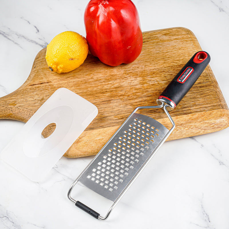 Betty Crocker Stainless Steel Grater (30CM) Black & Silver