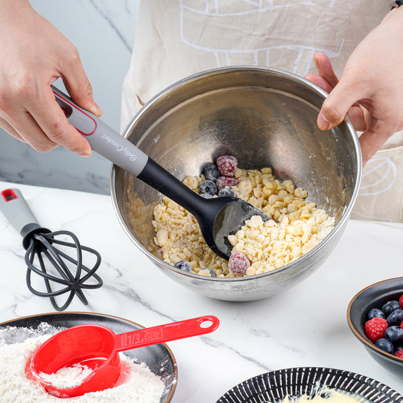 Betty Crocker Silicone Spoon Black & Grey