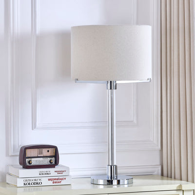 Silver Retro Table Lamp