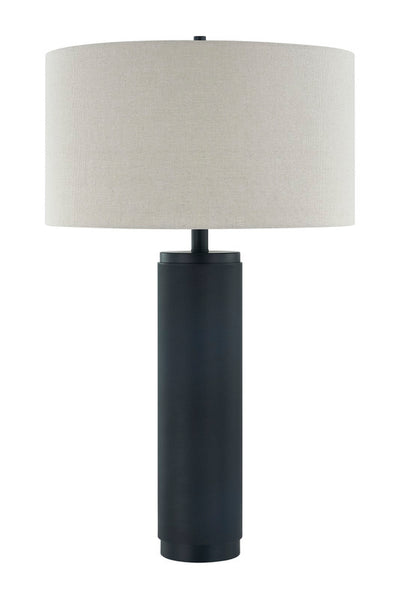 Large Matt Black Nostalgia Table Lamp