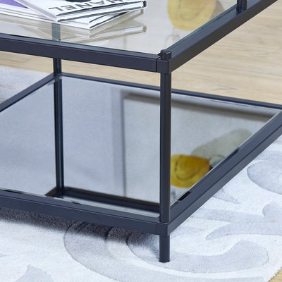 Matt Black Side Table