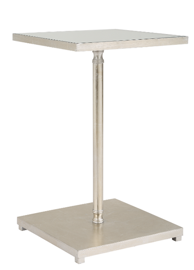 Henzler 35 W x 58 H x 35 D Square Accent Table with Mirror Top