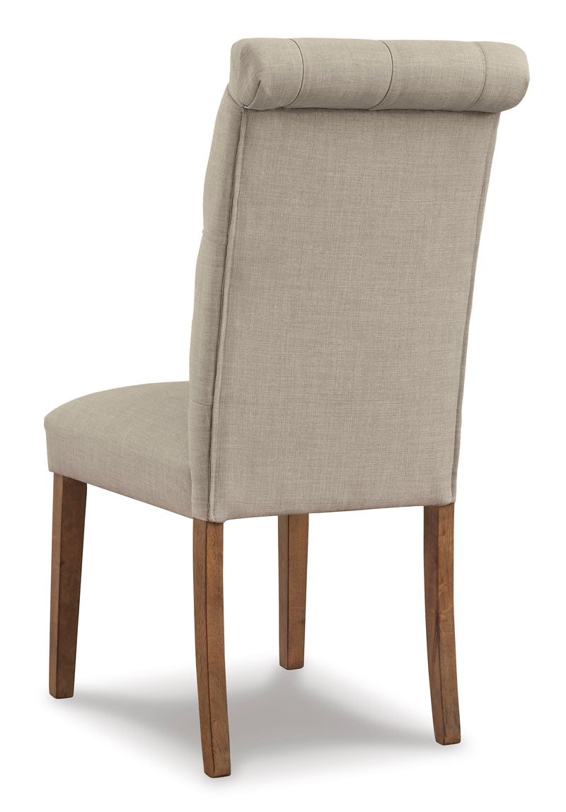 Harvina Dining UPH Side Chair (Beige)