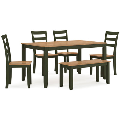 Gesthaven Dining Room Table Set (6/CN)