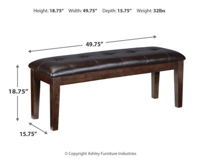 LARGE UPH DINING ROOM BENCH