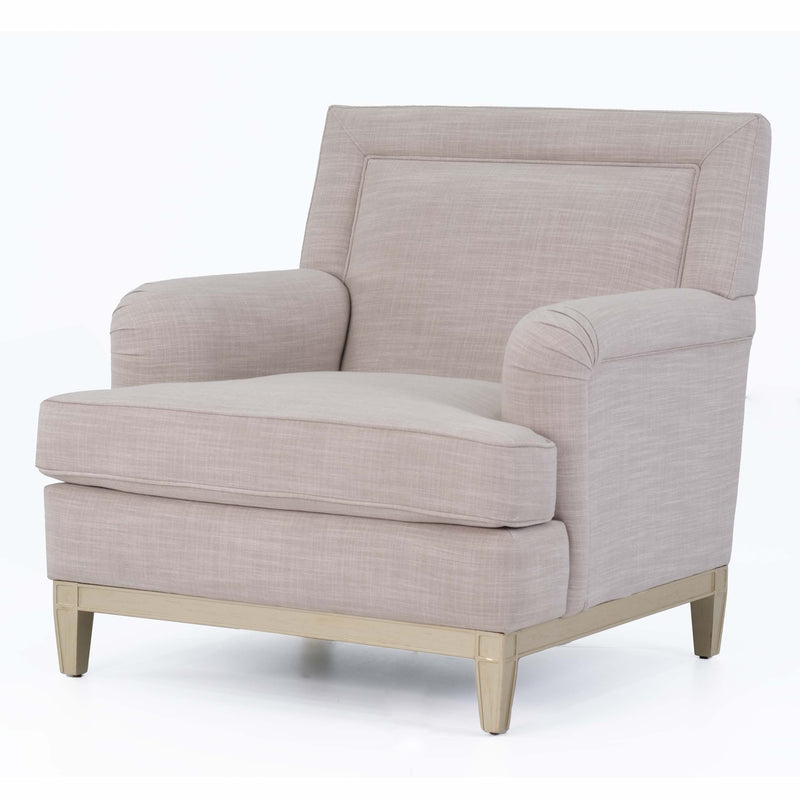 Amelia Navy Arm Chair (90Cm)