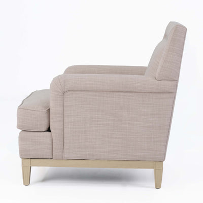 Amelia Navy Arm Chair (90Cm)