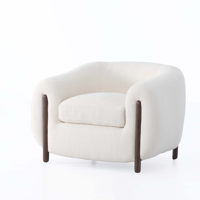 Grace Beige Accent Chair (96Cm)