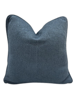 Textured Blue Cushion