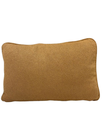 Textured Camel Brown Cushion