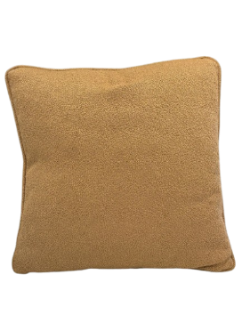 Textured Camel Brown Cushion