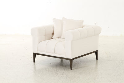 Avalon White & Black Chair