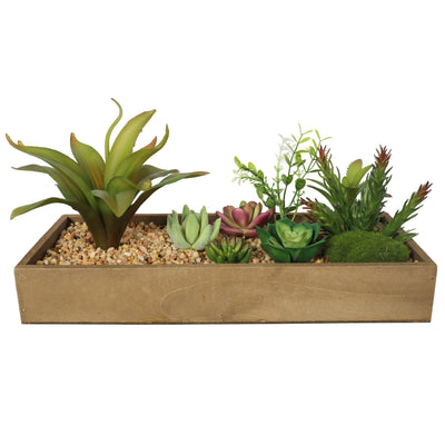 Artificial Potted Succulent Plants 18CM Indoor