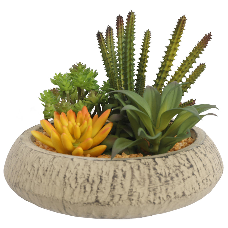 Artificial Succulent Plants In Pots 18CM