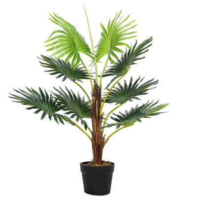 Artificial Mini Fan Palm Tree 65CM Indoor