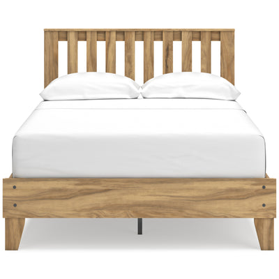 Bermacy Queen Platform Panel Bed