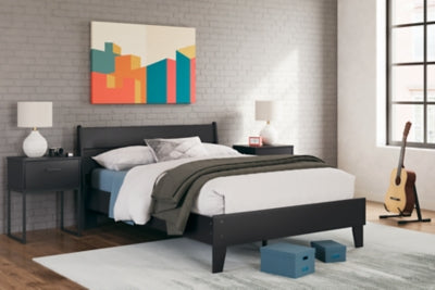 Socalle - Full Panel Platform Bed