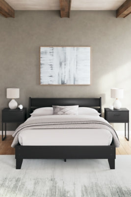 Socalle - Queen Panel Platform Bed