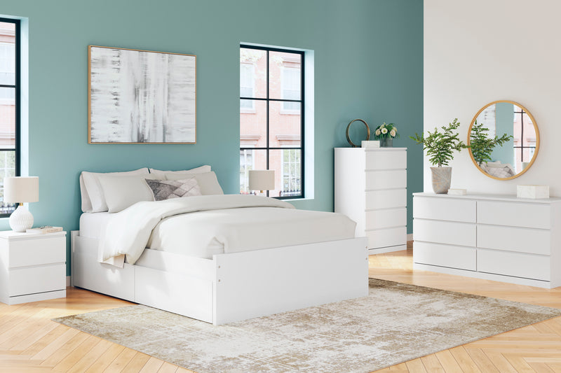 Onita Full Platform Bed with 2 Side Storage