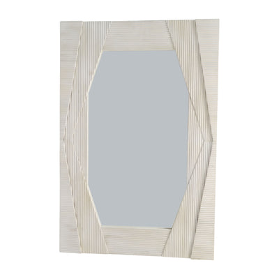 54X36 HARLOW CARVED WOOD WALL MIRROR