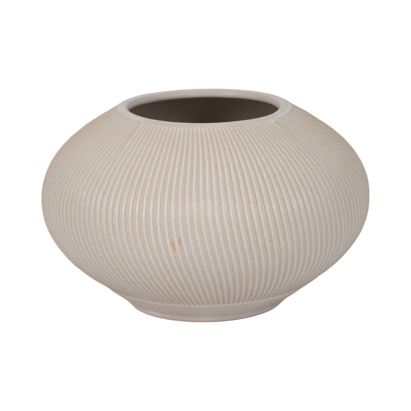 8 KITAMI MEDIUM VASE, IVORY