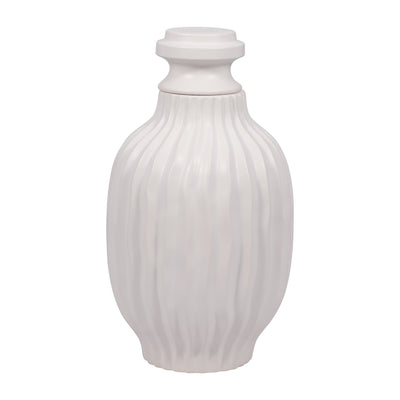 FENTON LARGE CERAMIC LIDDED JAR