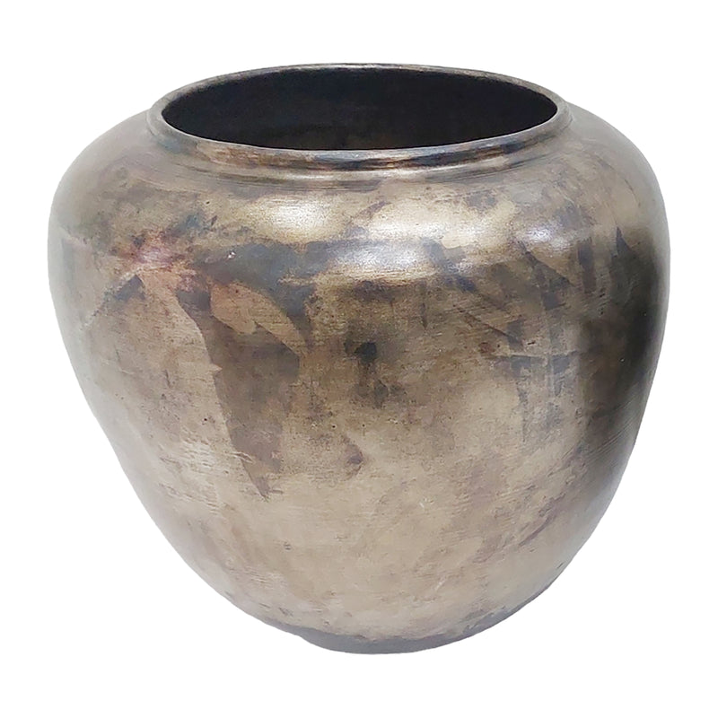 15 Maine Large Acid Wash Metal Vase