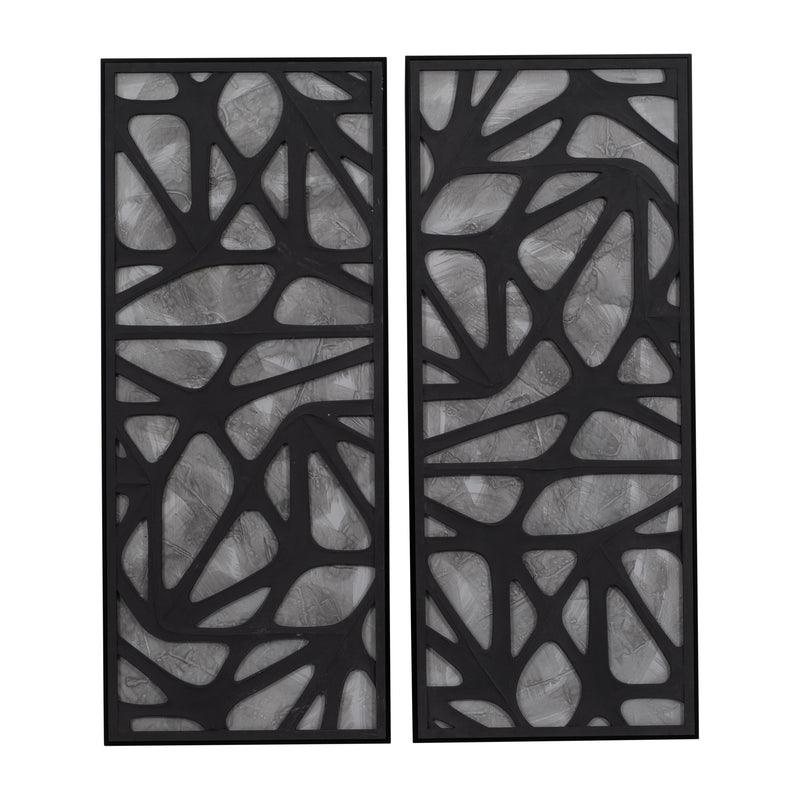 VENTRE DIMENSIONAL WALL ART - SET OF 2