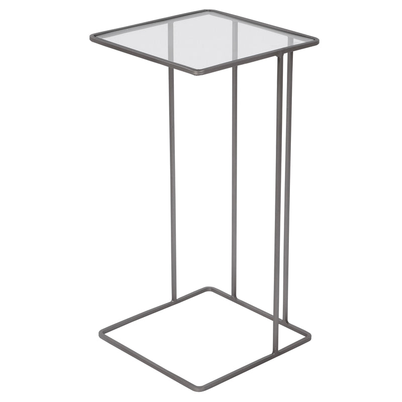 Cadmus Accent Table, Pewter