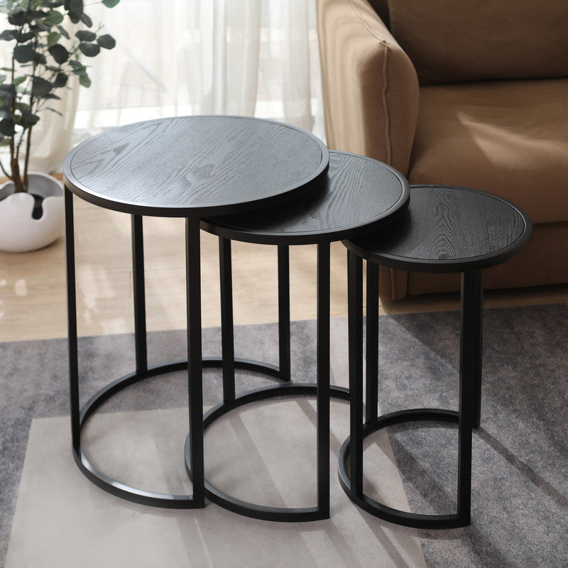 NESTING TABLE BLACK