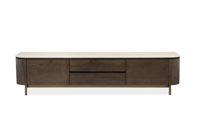 Alabaster Travertine TV unit