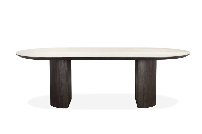 Alabaster Travertine Dining Table