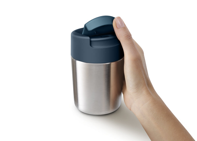 Joseph Joseph Steel Travel mug 340 ml, Anthracite