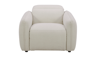 Eli Power Recliner Chair Warm White