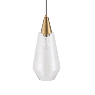 Uttermost Eichler Antique Brass 1 Light Mini Pendant