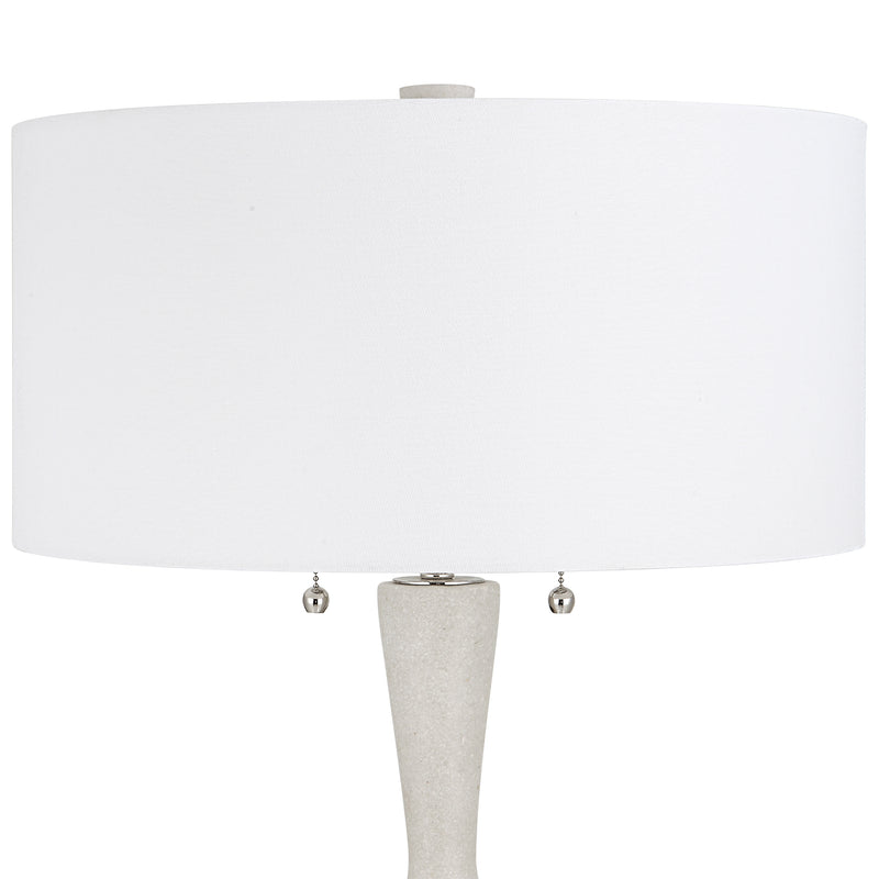 Sharma Ivory Stone Table Lamp