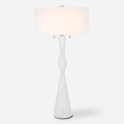 Sharma Ivory Stone Table Lamp