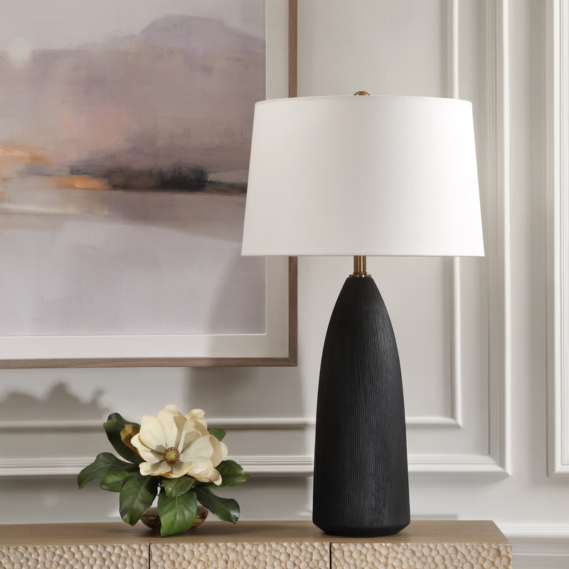 Jett Black Table Lamp