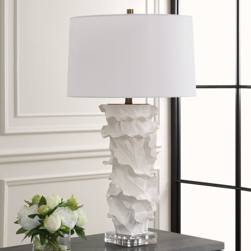 Wisp White Table Lamp