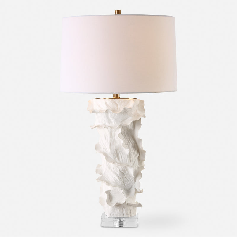 Wisp White Table Lamp