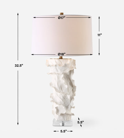 Wisp White Table Lamp