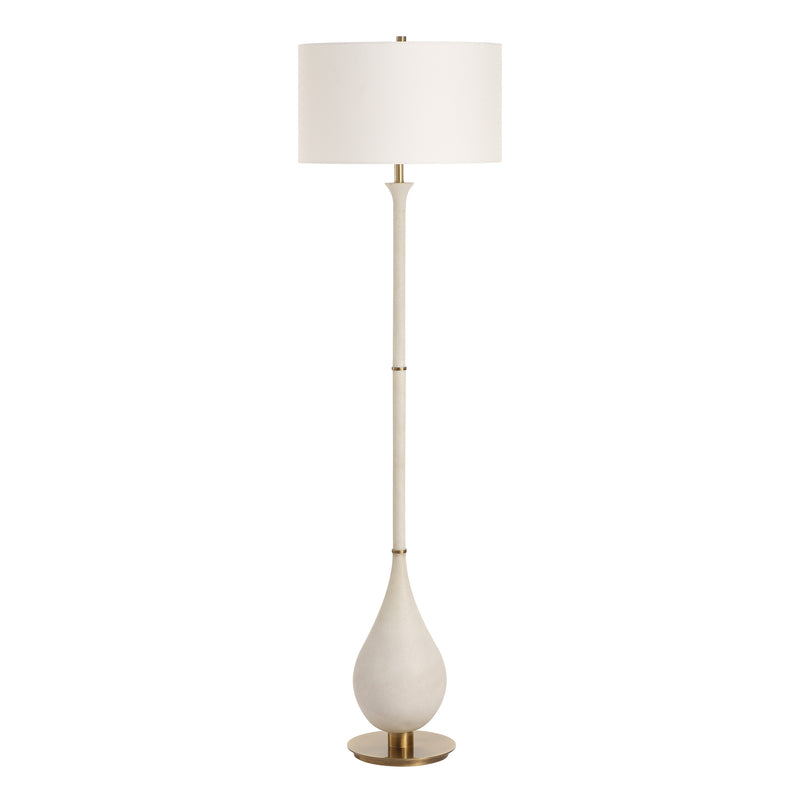 Uttermost Dewdrop Ivory Floor Lamp