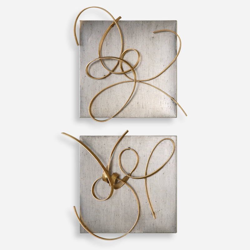 Harmony Metal Wall Decor, S/2