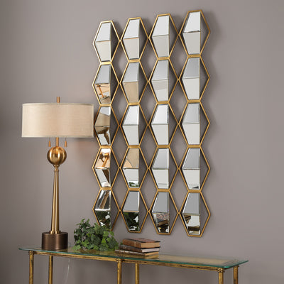 Jillian Mirrored Wall Decor