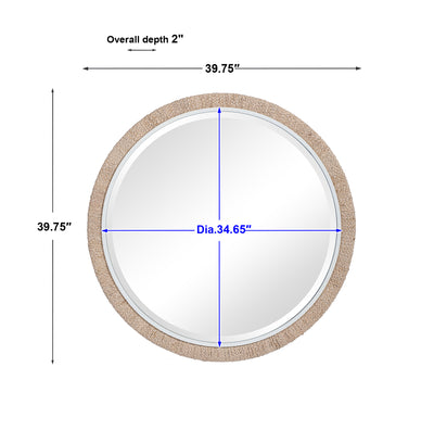 Carbet Round Mirror