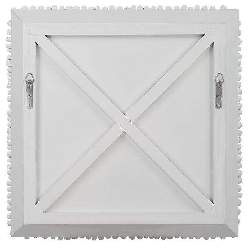 Portside Wood Wall Panel, White