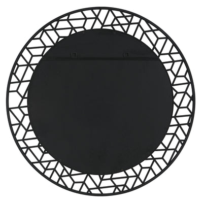 Mosaic Metal Round Mirror