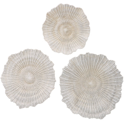 Uttermost Ocean Gems Coral Wall Decor, Set/3