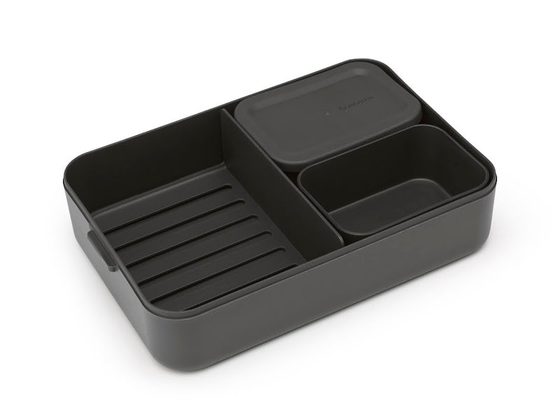 Brabantia Make & Take Lunch Box Bento, Large, Plastic