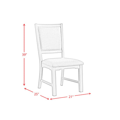 Marly Side Chair in Grey (2 Per Carton)